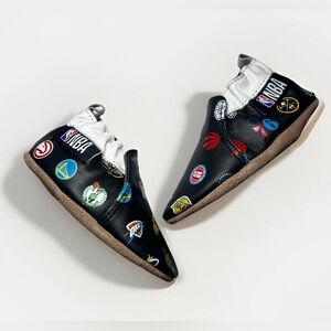 ROBEEZ NBA Infant Baby Shoes 6-12 Months Leather